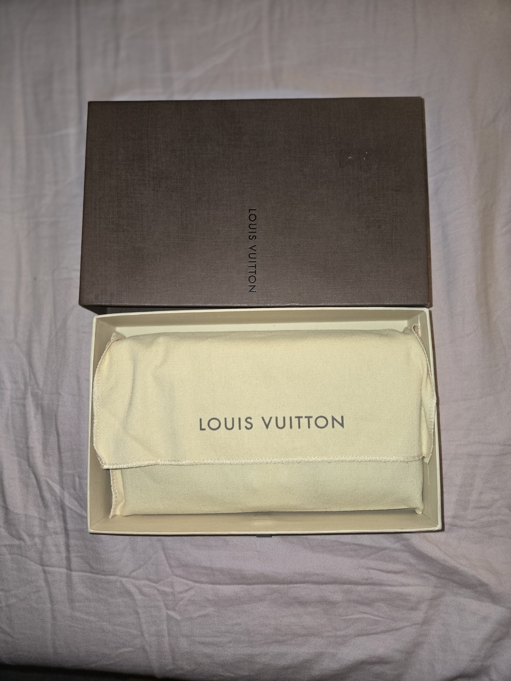 Louis Vuitton Pallas Long Wallet Monogram Cerise Red Interior FULL SET Box Dust - Picture 8 of 8